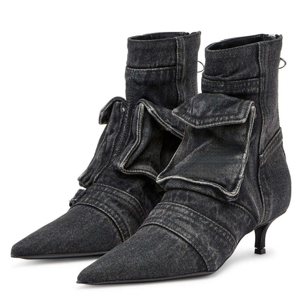 Emma Denim Boots