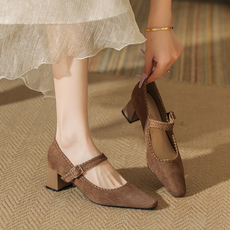 Sydney Suede Heels