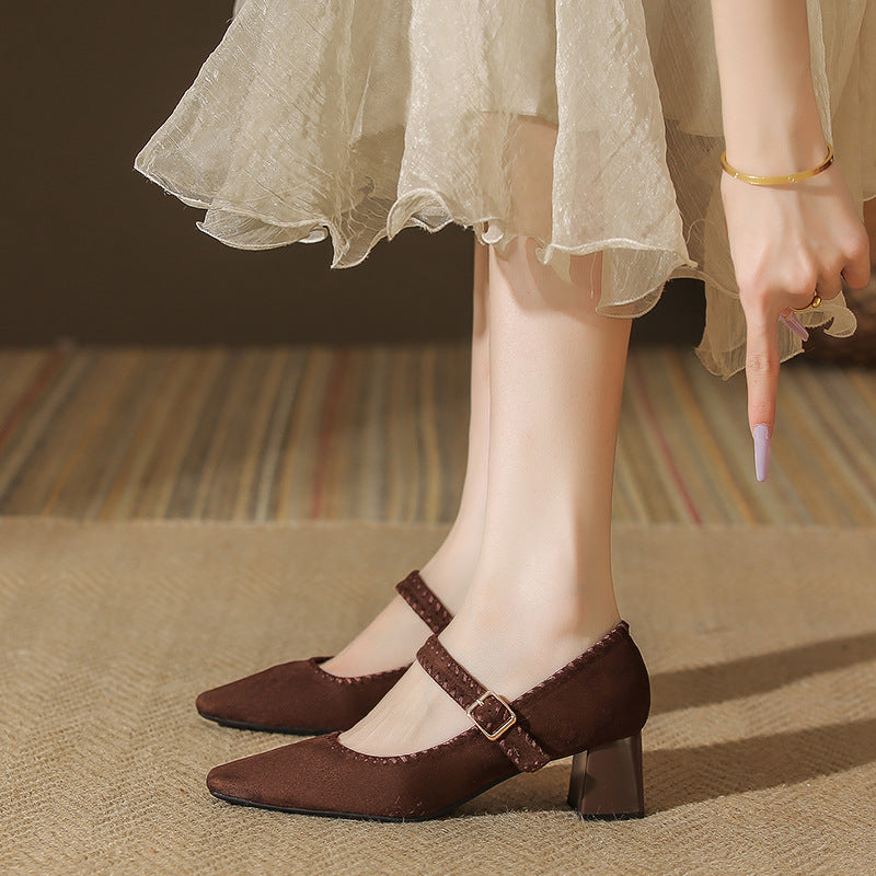 Sydney Suede Heels