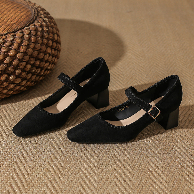 Sydney Suede Heels