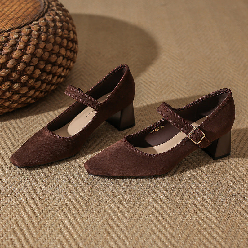 Sydney Suede Heels
