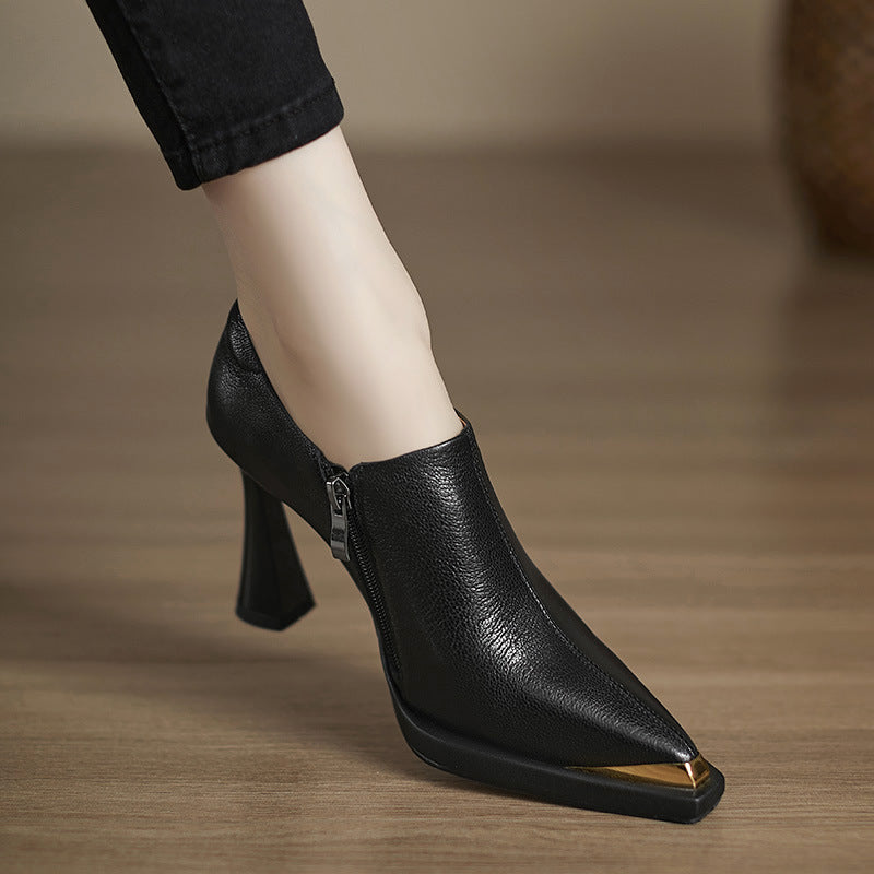 Casey Leather Heels