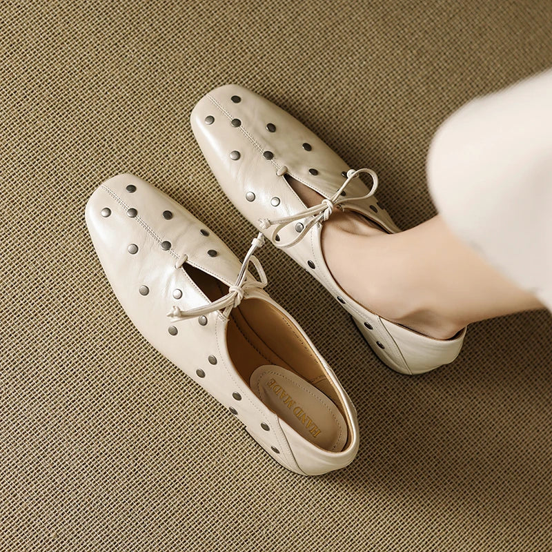 Mina Leather Loafers