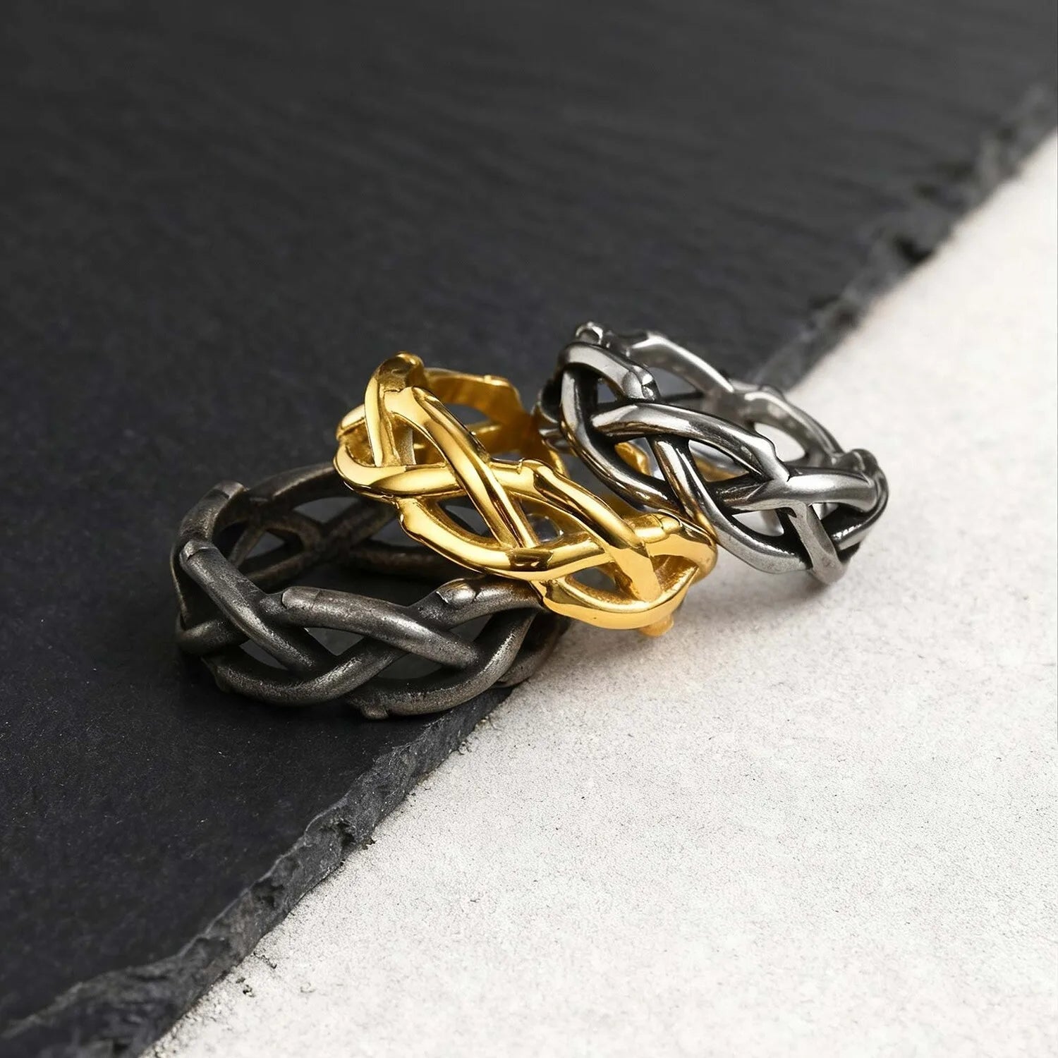 Orpheus Steel Ring