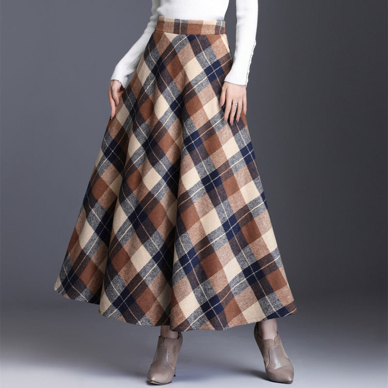 Emily Plaid Skirt