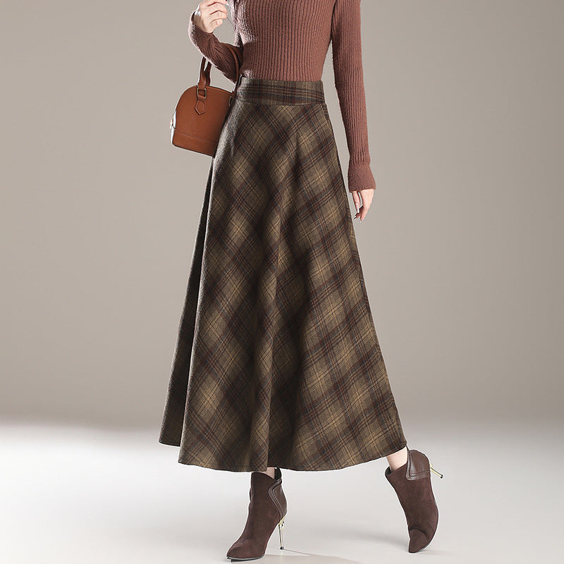 Emily Plaid Skirt