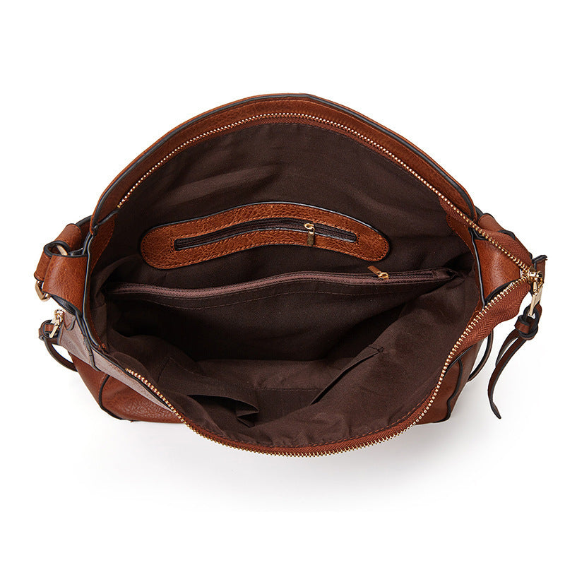 Ivy Shoulder Bag Set — roomy interior detail