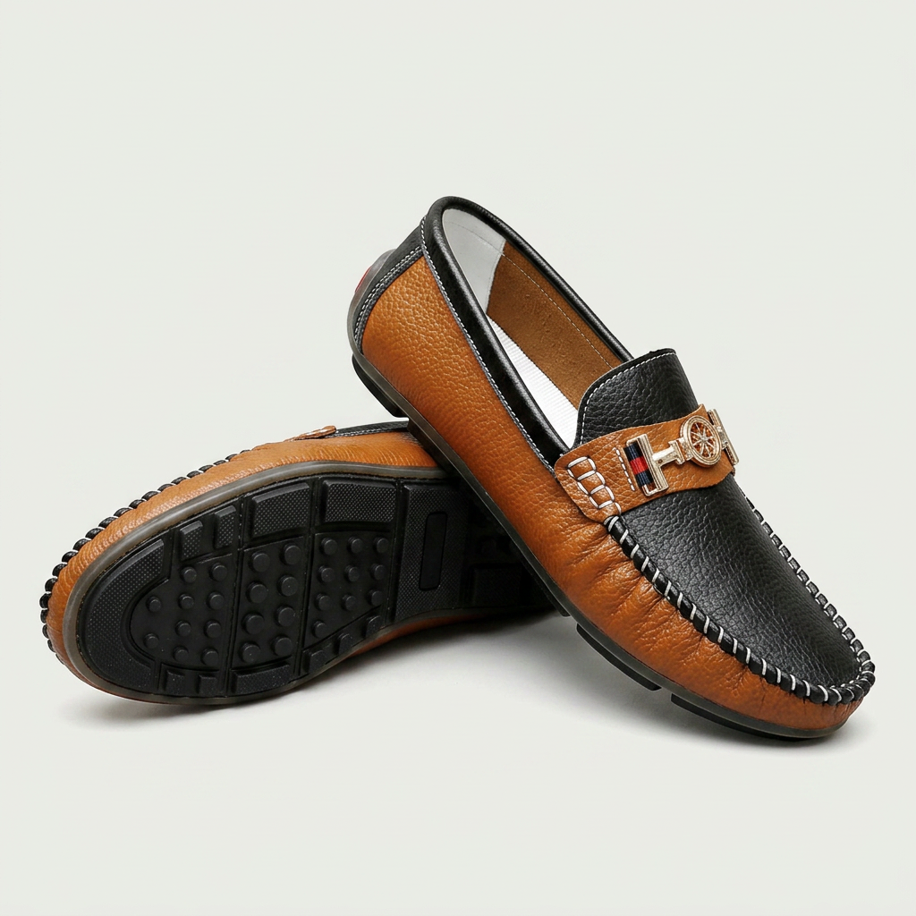 Lando Leather Moccasins