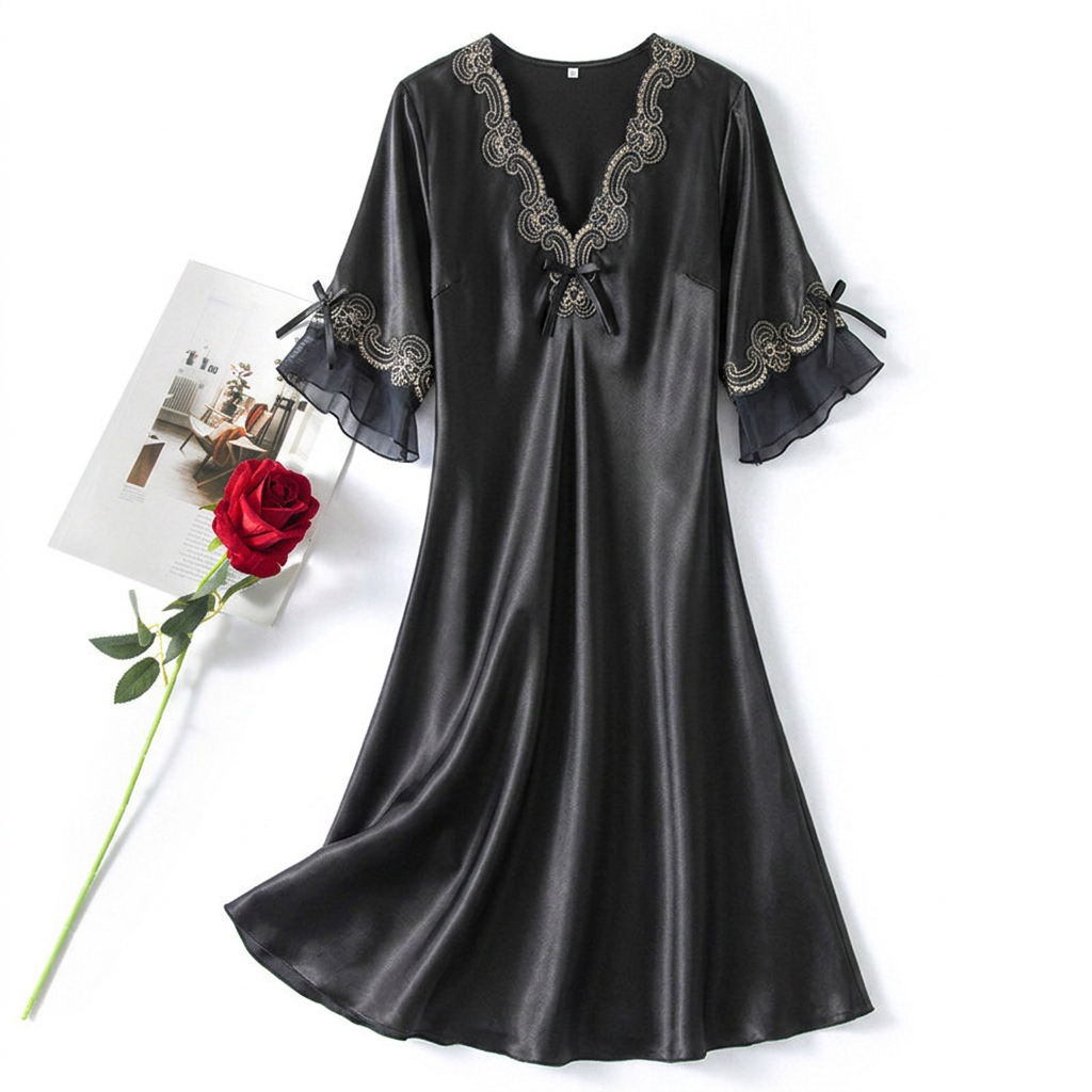 Elena Satin Dress