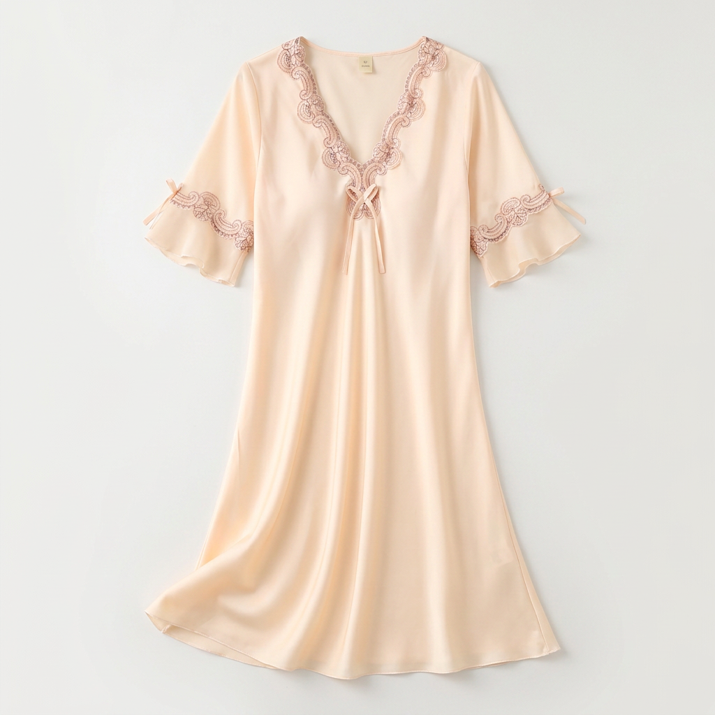 Mia Lace Nightgown