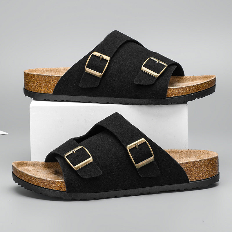 Bruno Suede Sandals - Spaydes