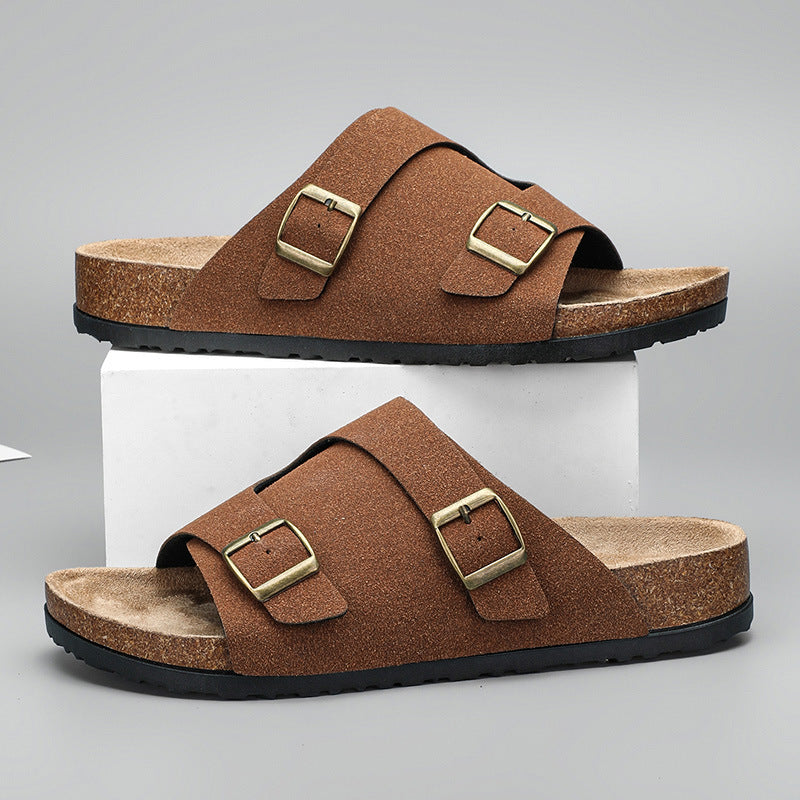 Bruno Suede Sandals - Spaydes