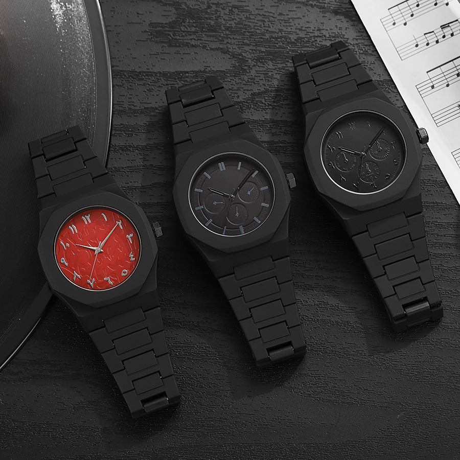 Bond Midnight Watch — black and red dial lineup