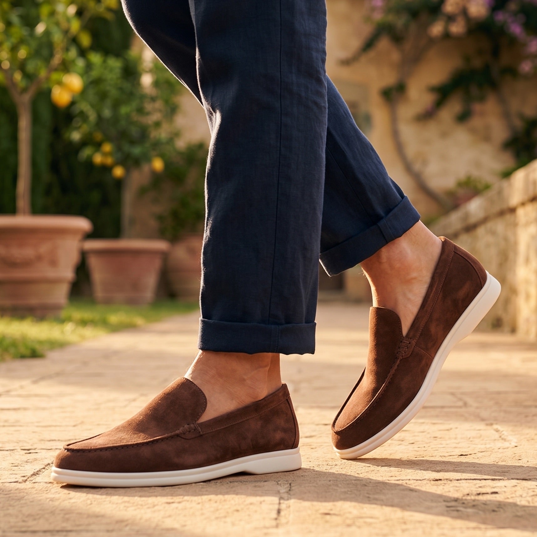 Ellison Suede Loafers