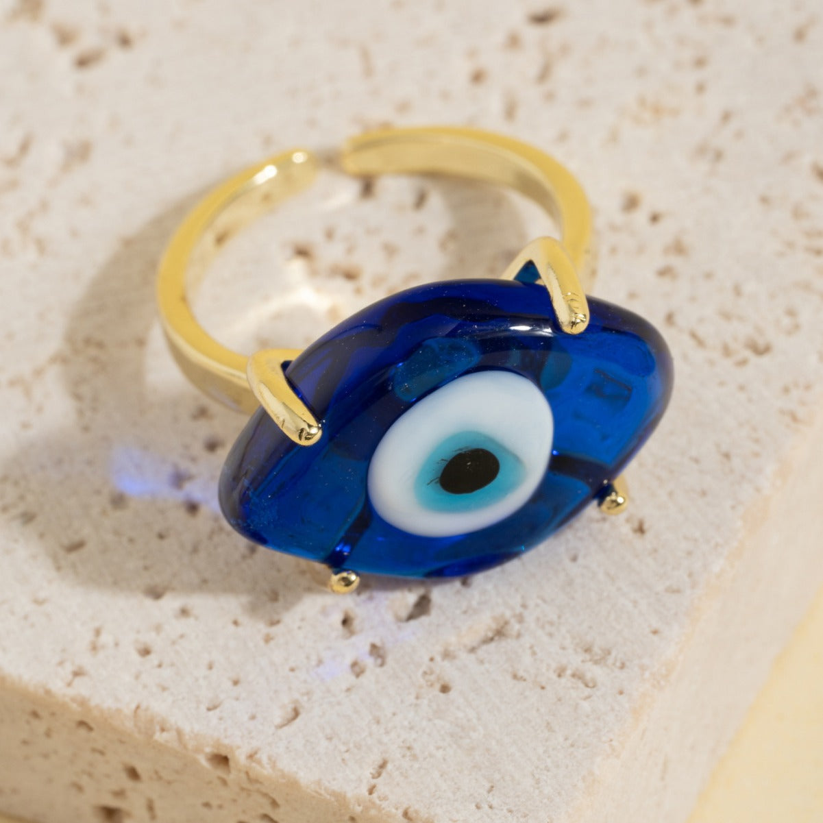 Hazel Evil Eye Ring