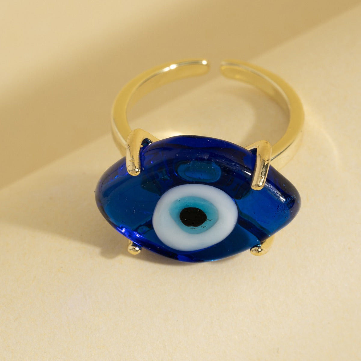 Hazel Evil Eye Ring