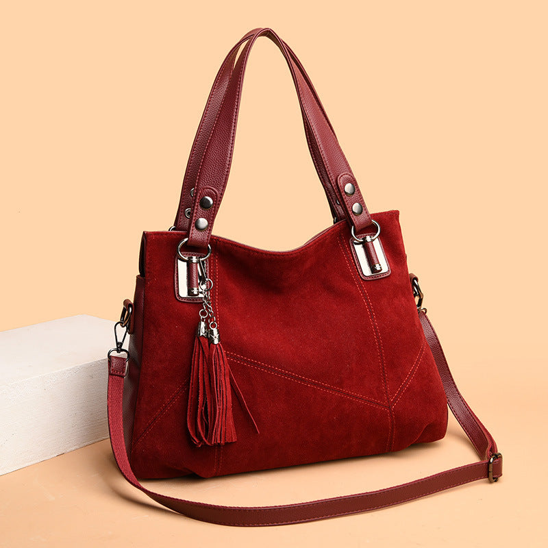 Helena Suede Purse