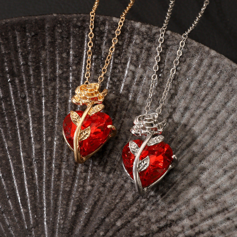 Hilda Heart Necklace