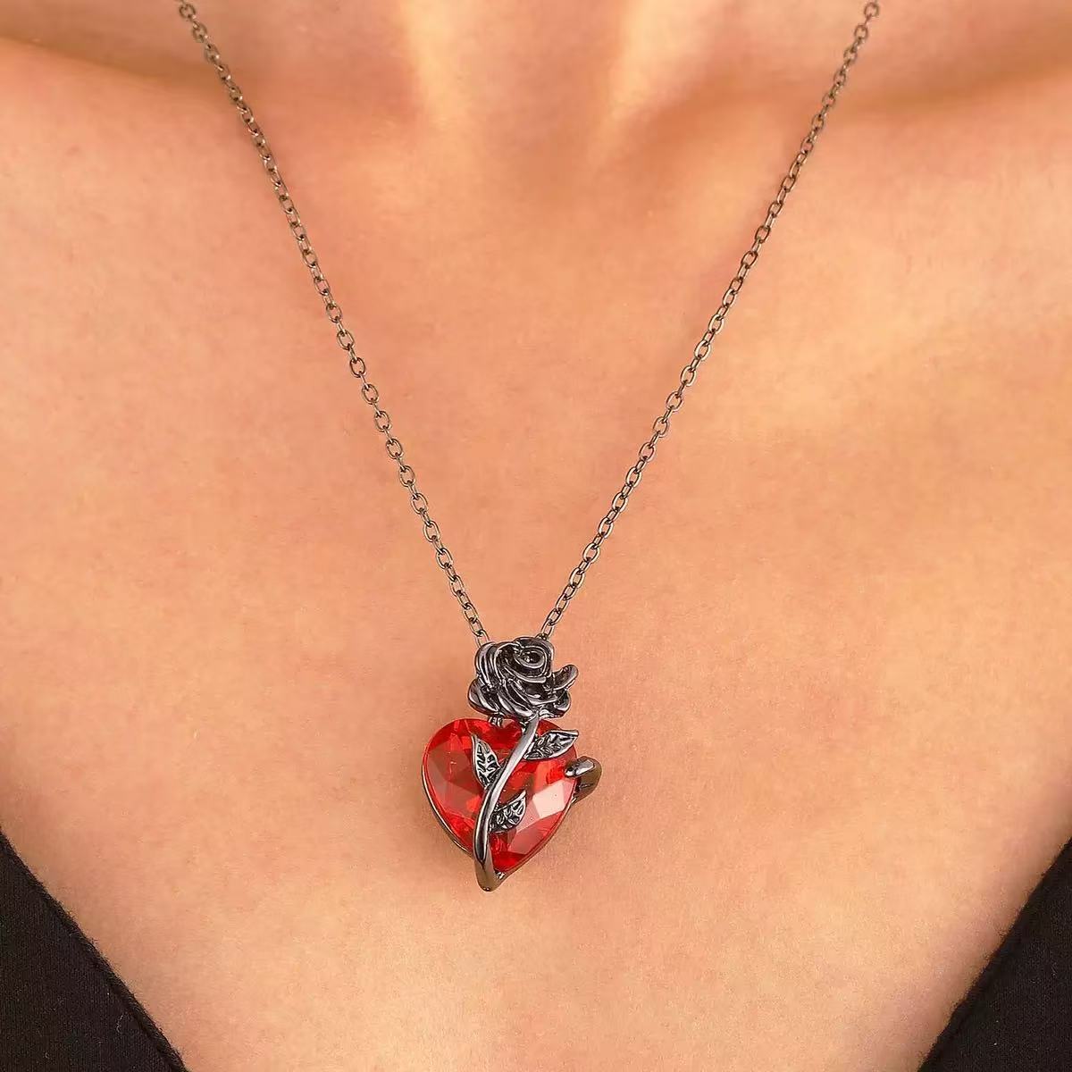 Hilda Heart Necklace