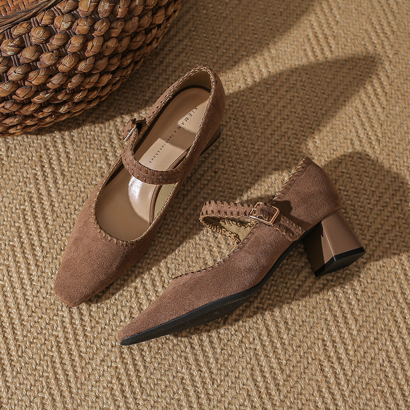Sydney Suede Heels