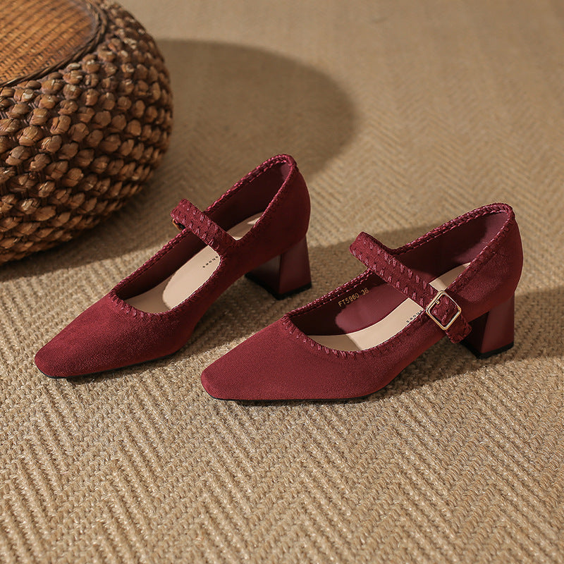 Sydney Suede Heels