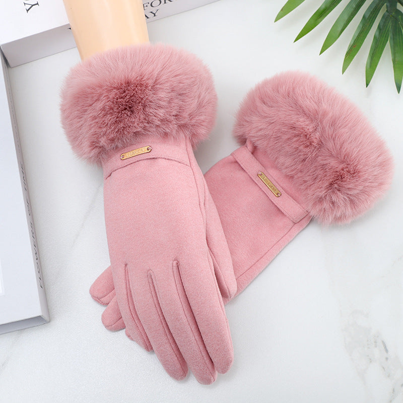 Tiffany Fur Gloves