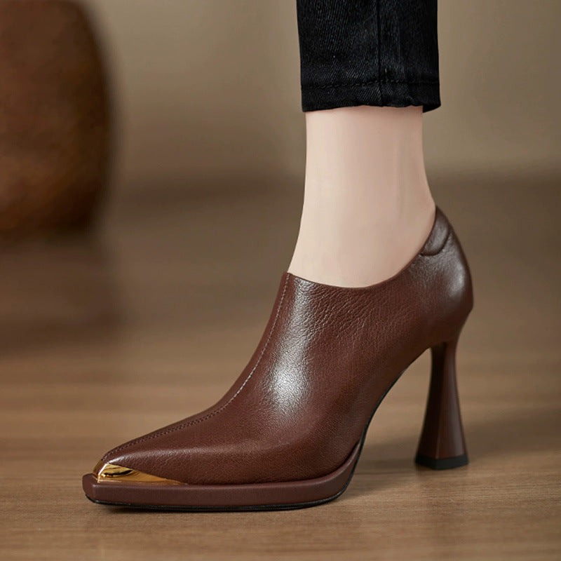 Casey Leather Heels