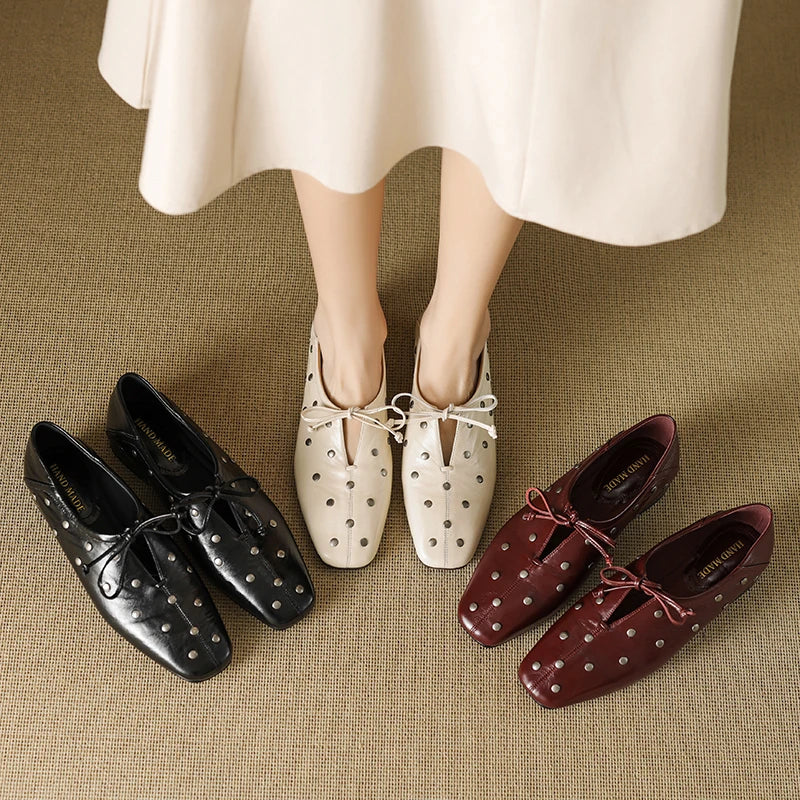 Mina Leather Loafers