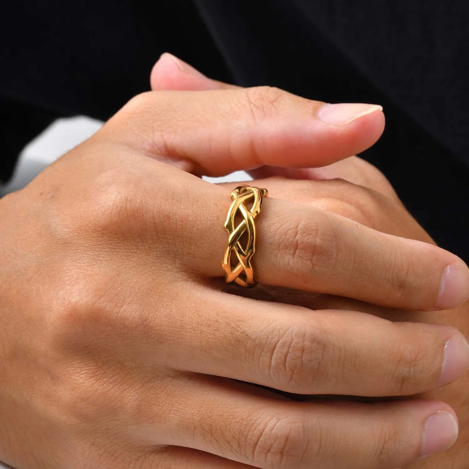 Orpheus Steel Ring