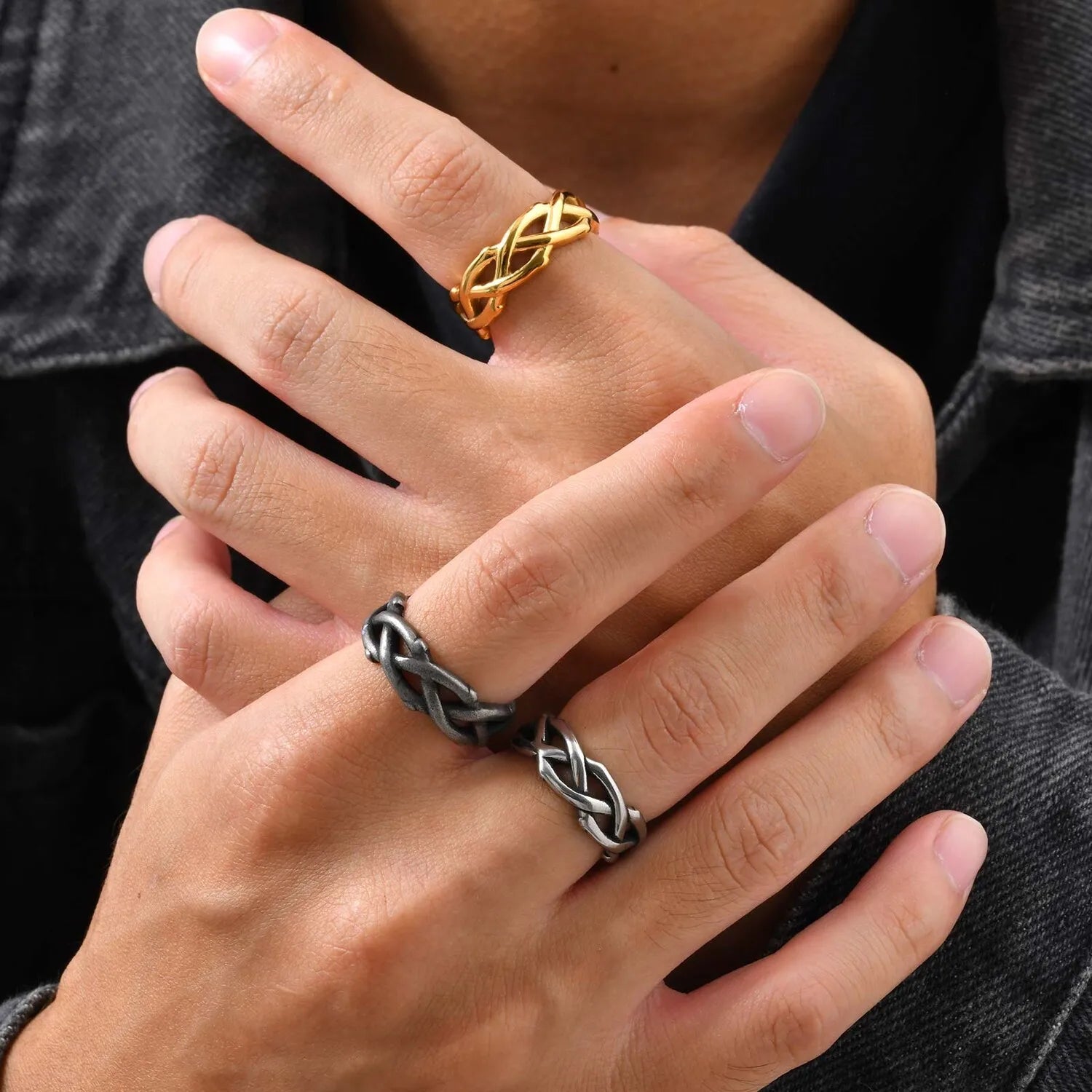 Orpheus Steel Ring