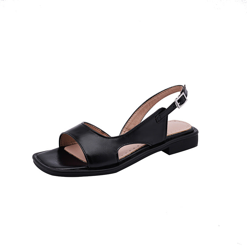 Mona Leather Sandals
