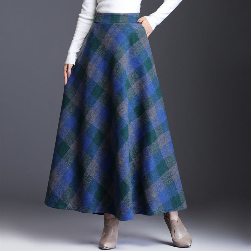 Emily Plaid Skirt