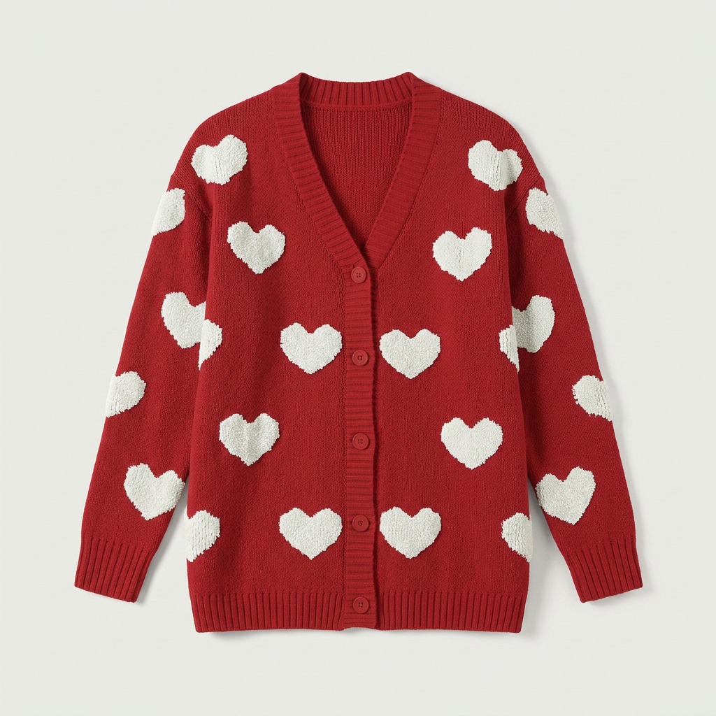 Mira Heart Cardigan