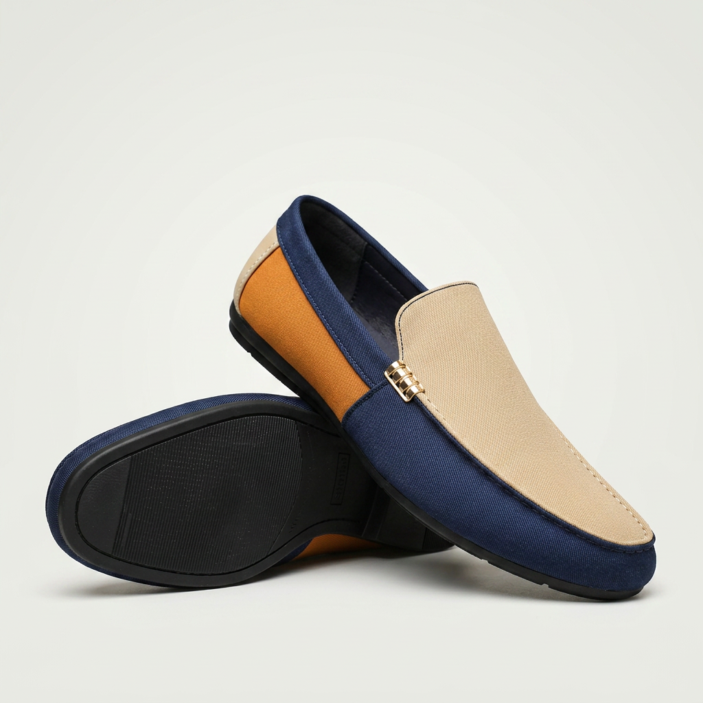 Enzo Canvas Loafers
