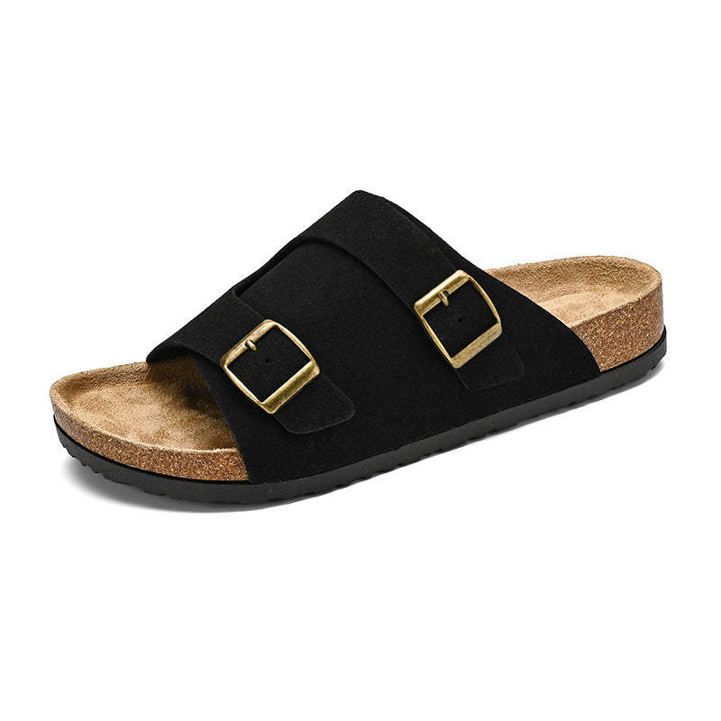 Bruno Suede Sandals - Spaydes